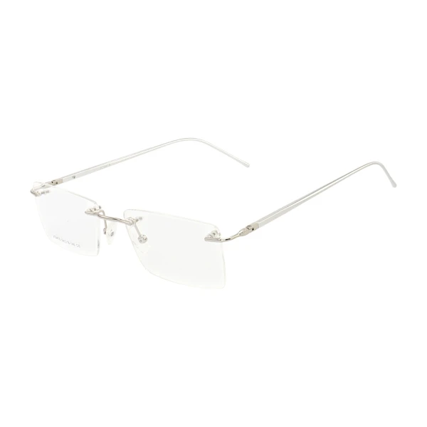 Armação de Óculos Retangular Balgriff Mola 180 JC9478 Cinza