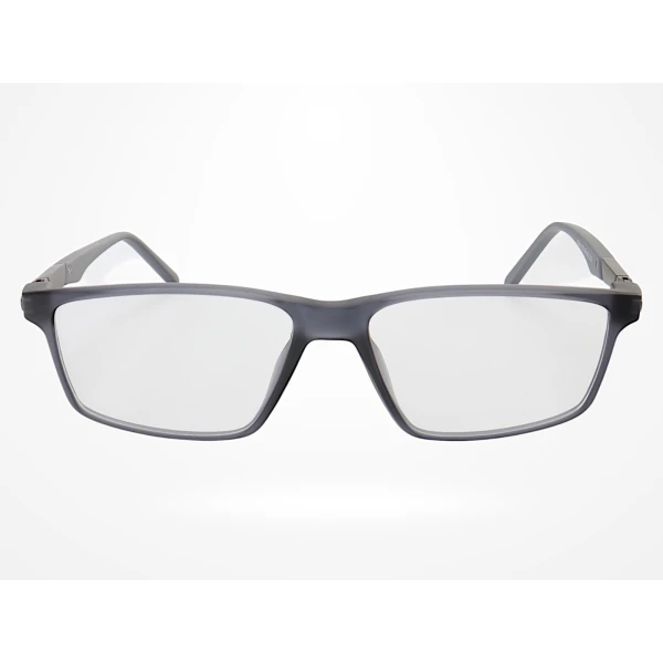 Armação de Óculos Masculina Retangular Molas 180 C10 GZ9141 Cinza