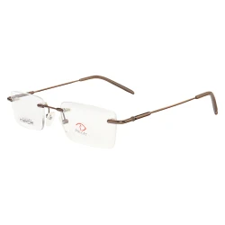 Armação de Óculos Balgriff Memory Titânio Flexivel Bronze