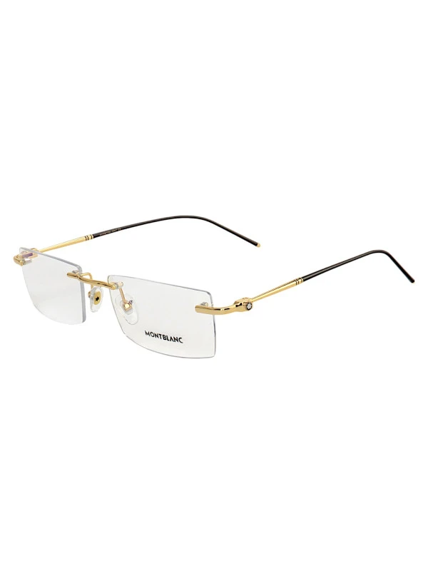 Armação de Óculos Retangular Balgriff MB6176 Dourada