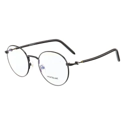 Armação de Óculos Redonda MB02730 Preta