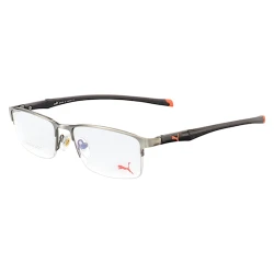 Armação de Óculos Retangular PM5450 Grafite e Laranja