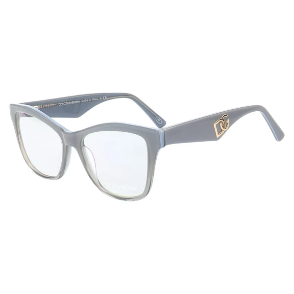Armação de Óculos Quadrada DG5032 Cinza Azulado