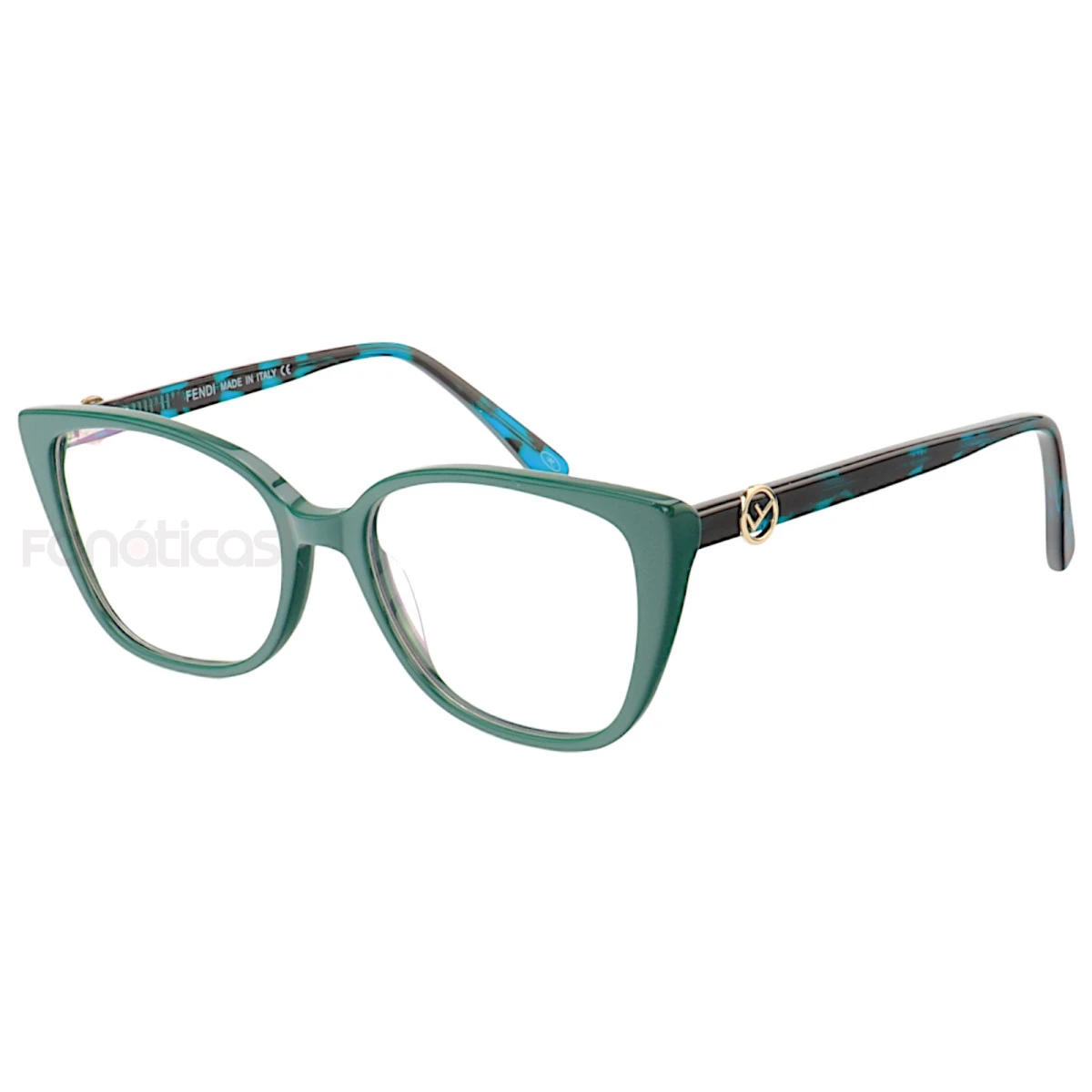 Armação de Óculos Gatinho FF5249 Verde