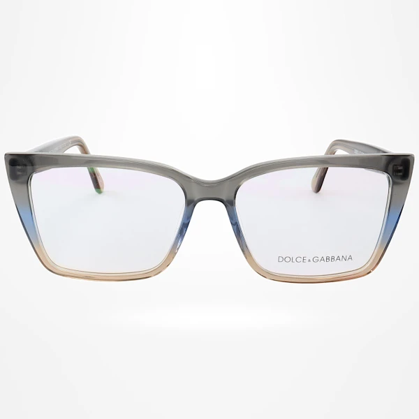 Armação de Óculos Quadrada DG5031 Cinza Escuro Degrade