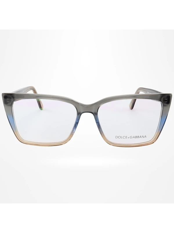 Armação de Óculos Quadrada DG5031 Cinza Escuro Degrade