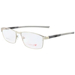 Armação de Óculos Retangular NB06129 Prata