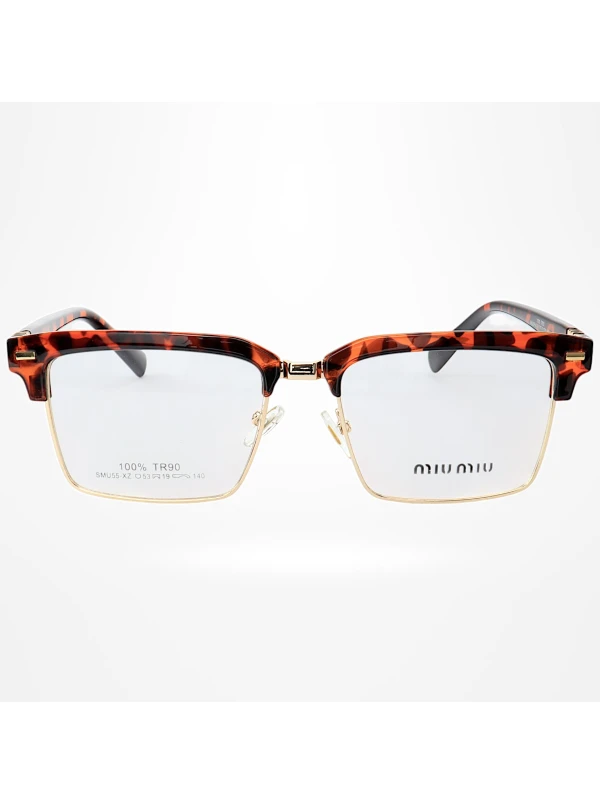 Armação de Óculos Quadrado MM55P Tartaruga