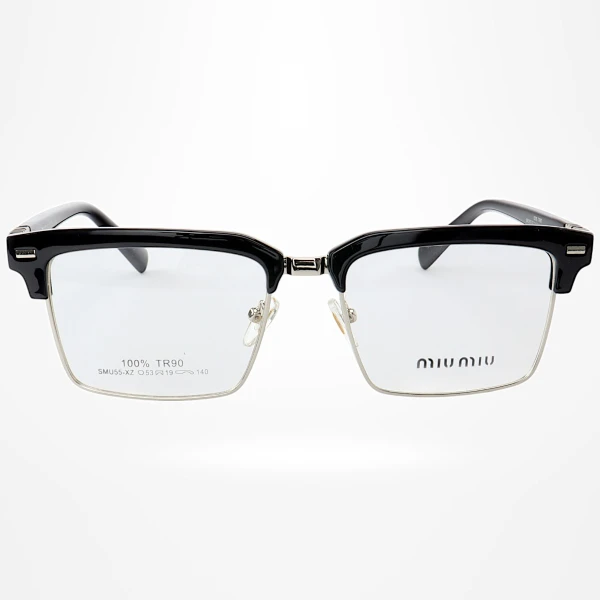 Armação de Óculos Quadrado MM55P Preto