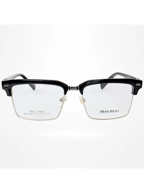 Armação de Óculos Quadrado MM55P Preto