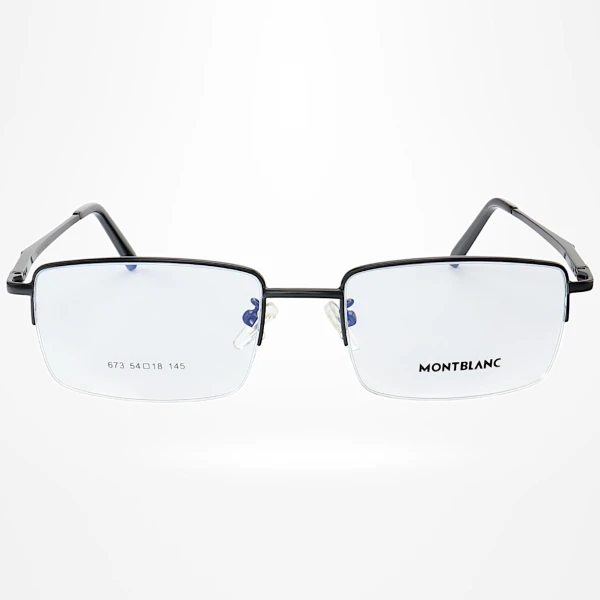 Armação de Óculos Retangular XZ673 Preto