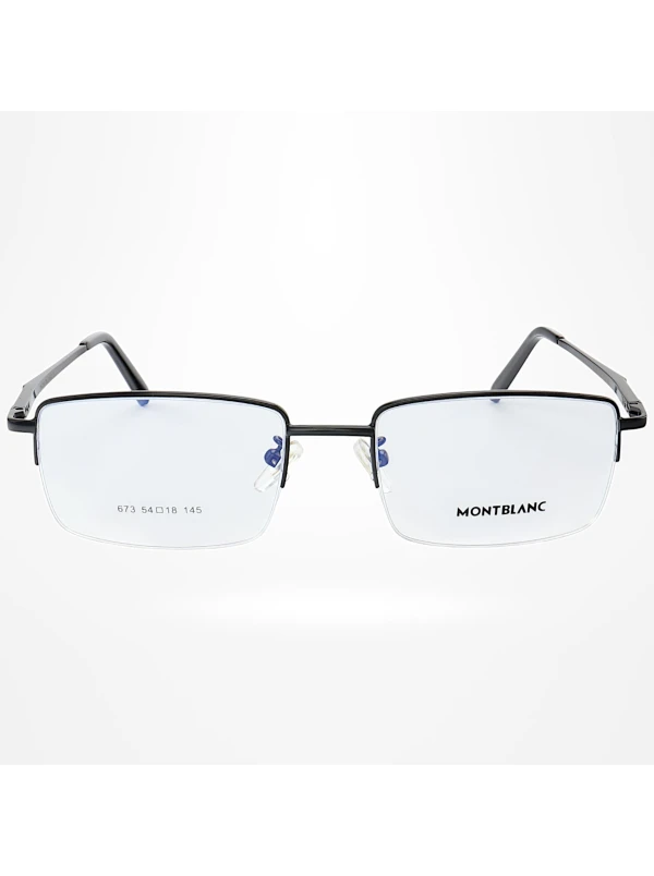 Armação de Óculos Retangular XZ673 Preto