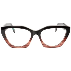 Armação de Óculos Quadrado P26YS Preto Degrade