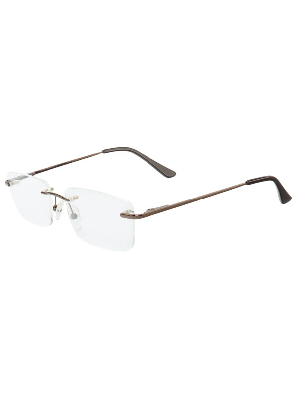 Armação de Óculos Retangular Balgriff Parafusada MT6882 Bronze
