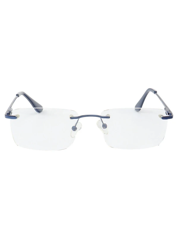 Armação de Óculos Retangular Balgriff Parafusada MT6882 Azul