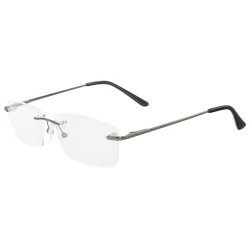 Armação de Óculos Retangular Balgriff Parafusada MT6882 Grafite