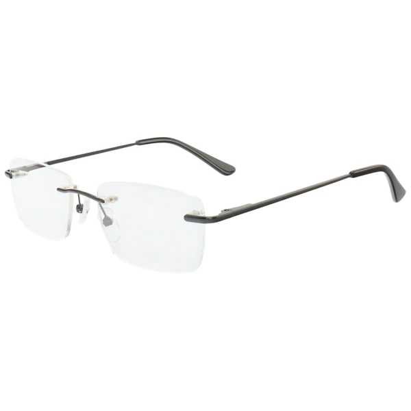 Armação de Óculos Retangular Balgriff Parafusada MT6882 Preto