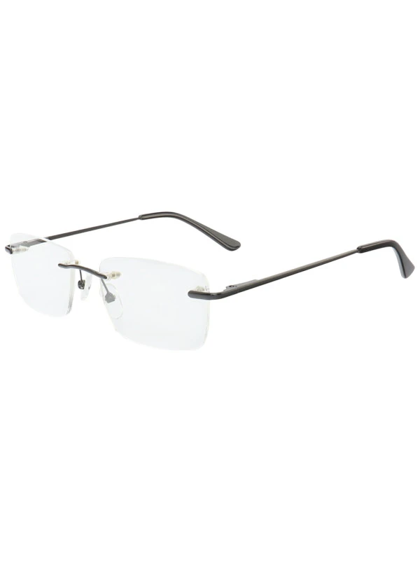 Armação de Óculos Retangular Balgriff Parafusada MT6882 Preto