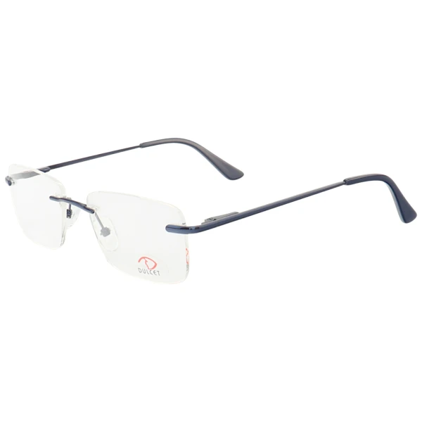 Armação de Óculos Flutuante Sem Aro Leve De Titanium Azul