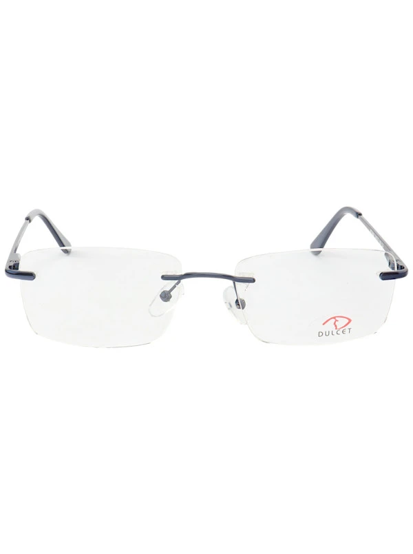 Armação de Óculos Flutuante Sem Aro Leve De Titanium Azul