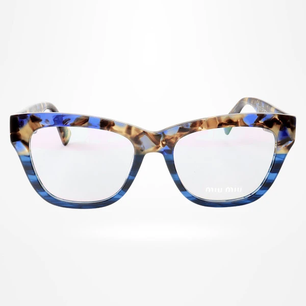 Armação de Óculos Gatinho VMV03UV Azul Tartaruga