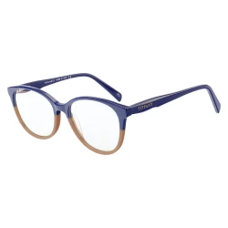 Armação de Óculos Oval TF2175 Azul e Nude