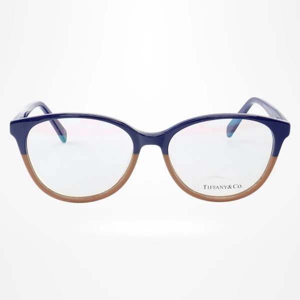 Armação de Óculos Oval TF2175 Azul e Nude