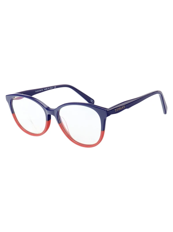Armação de Óculos Oval TF2175 Azul e Vermelho