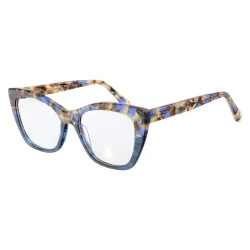 Armação de Óculos Gatinho CH3340 Azul Tartaruga