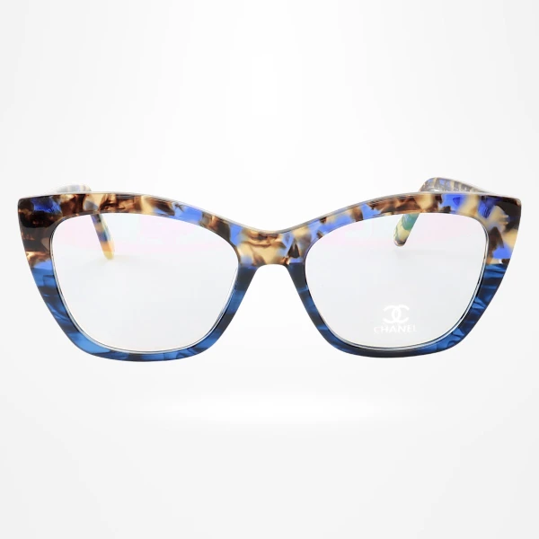 Armação de Óculos Gatinho CH3340 Azul Tartaruga