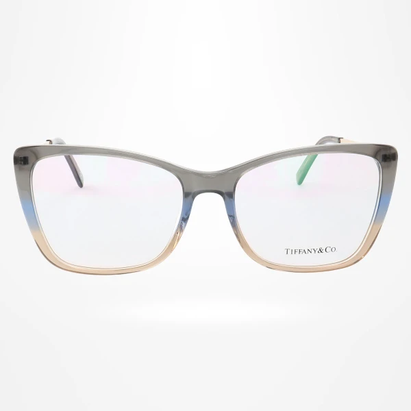 Armação de Óculos Quadrada TF2162 Cinza Escuro Degrade