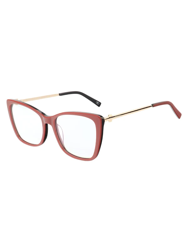 Armação de Óculos Quadrada TF2162 Vermelho