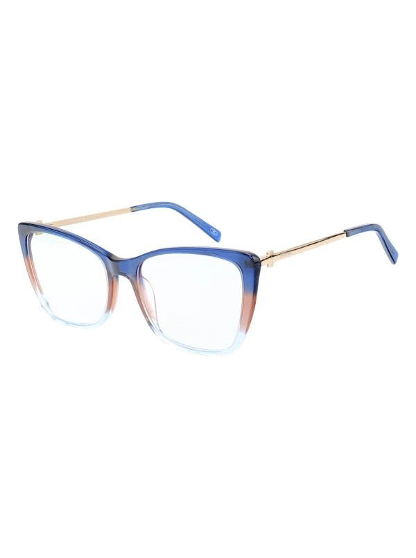 Armação de Óculos Quadrada TF2162 Azul Rosa Degrade