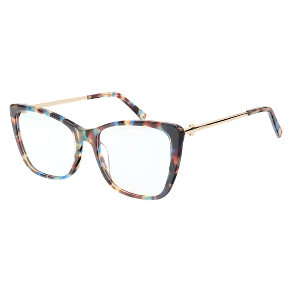 Armação de Óculos Quadrada TF2162 Azul Tartaruga