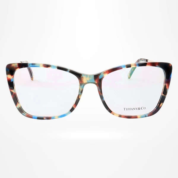 Armação de Óculos Quadrada TF2162 Azul Tartaruga