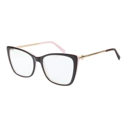 Armação de Óculos Quadrada TF2162 Preto e Rosa