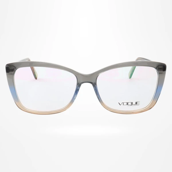 Armação de Óculos Quadrada VO5192 Azul Degrade