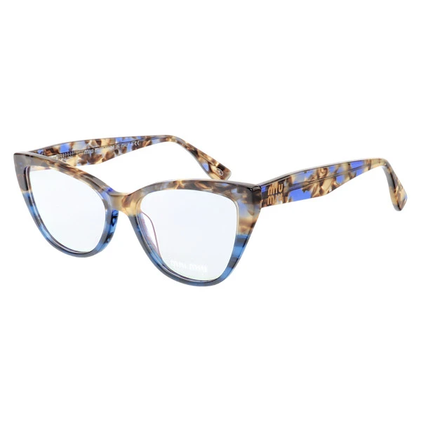 Armação de Óculos Gatinho VMV02UV Azul Tartaruga