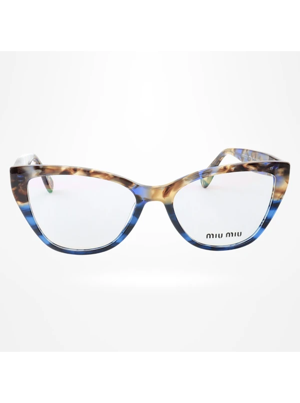 Armação de Óculos Gatinho VMV02UV Azul Tartaruga