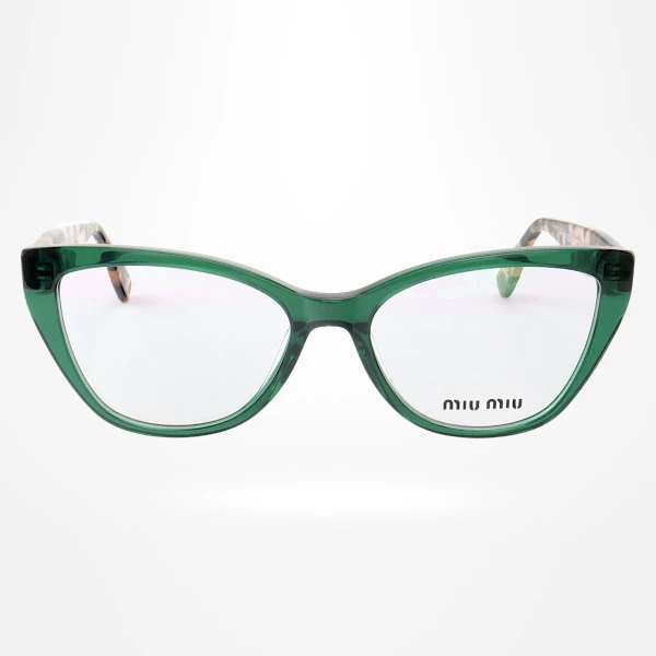 Armação de Óculos Gatinho VMV02UV Verde e Tartaruga