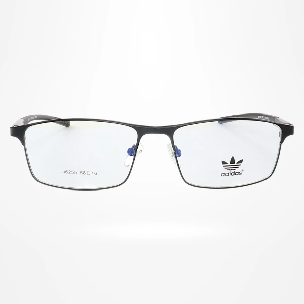 Armação de Óculos Retangular A6255 Preto