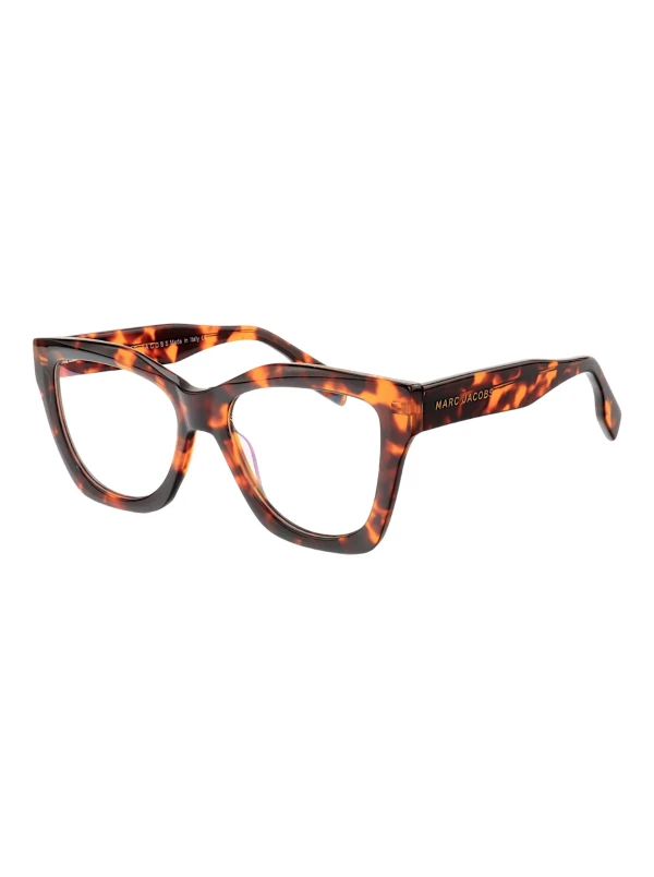 Armação de Óculos Quadrada MJ2016 Marrom Tartaruga