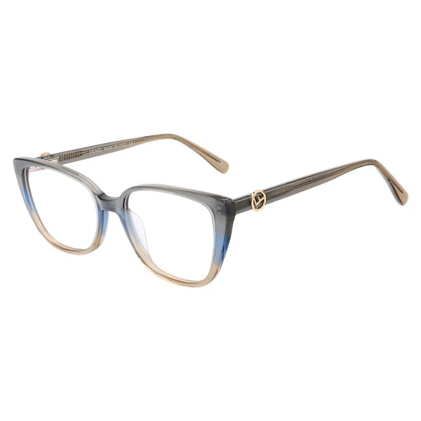 Armação de Óculos Gatinho FF5249 Azul Degrade