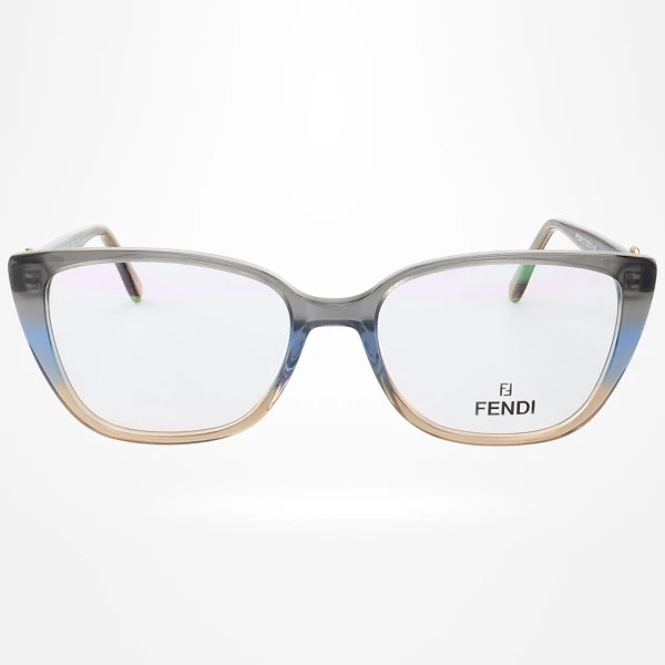 Armação de Óculos Gatinho FF5249 Azul Degrade