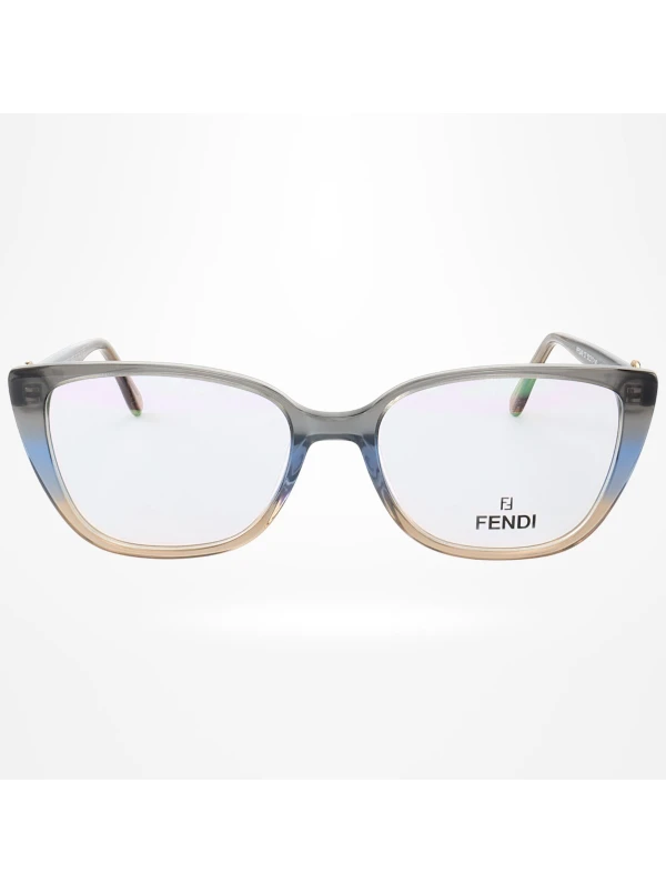 Armação de Óculos Gatinho FF5249 Azul Degrade