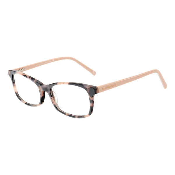 Armação de Óculos Retangular AH2170 Rosa Tartaruga