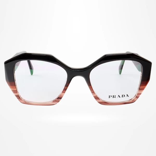 Armação de Óculos Quadrado PD58 Preto Degrade