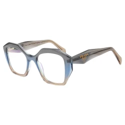 Armação de Óculos Quadrado PD58 Cinza Escuro Degrade