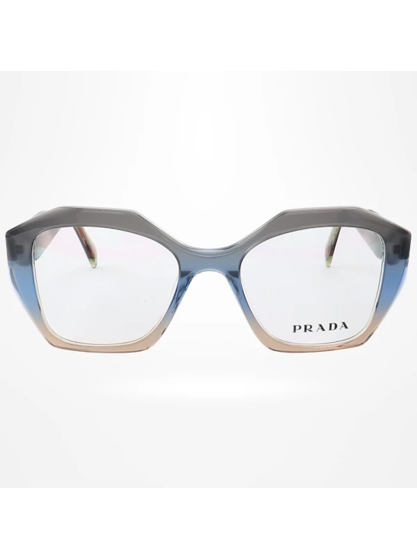 Armação de Óculos Quadrado PD58 Cinza Escuro Degrade