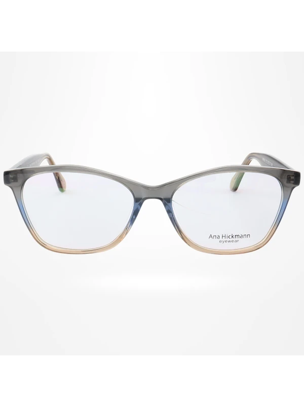 Armação de Óculos Quadrado AH6451 Cinza Escuro Degrade